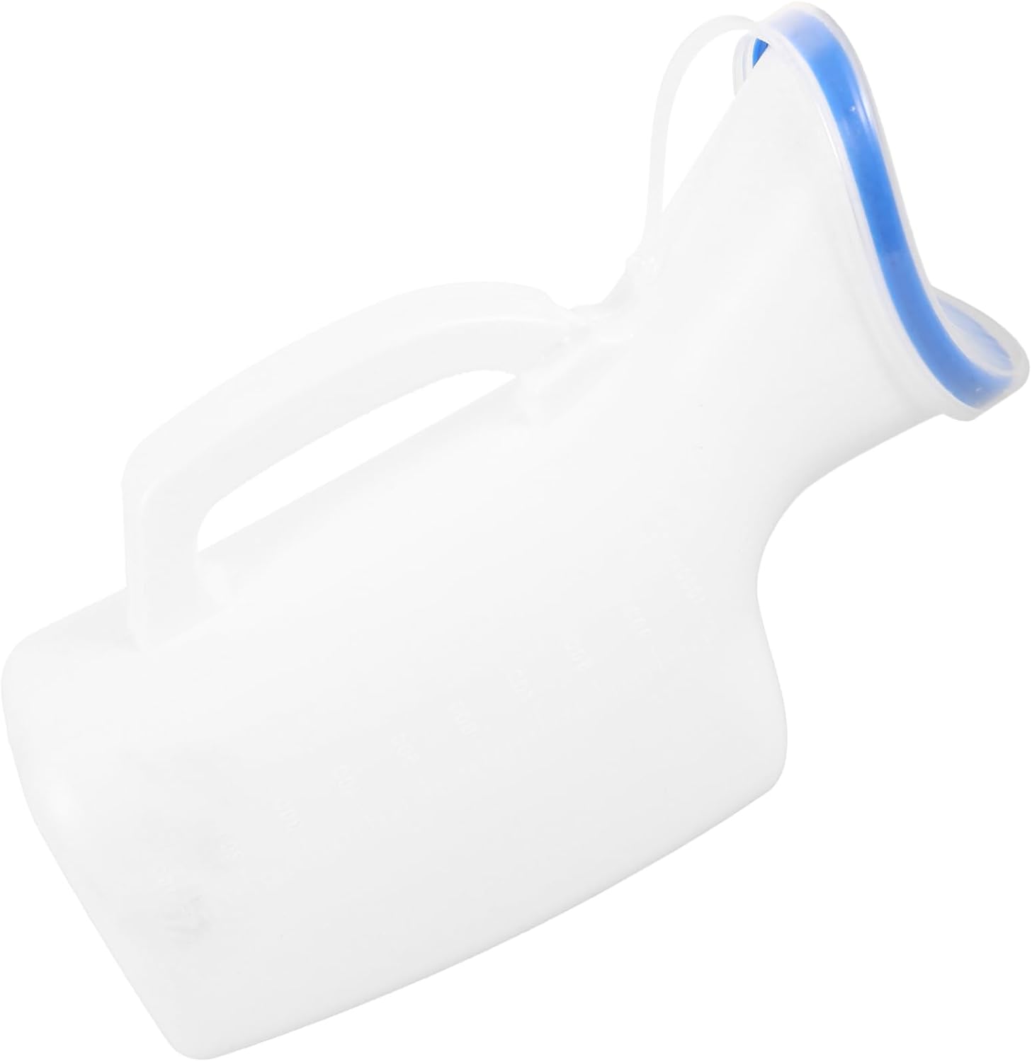 Portable Female Urinal Bottle Reusable Plastic with Lid, for Travel