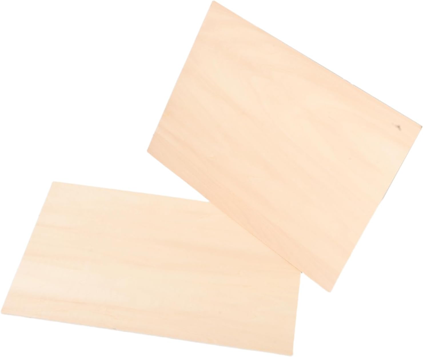 2pcs Wood Carving for Printmaking Smooth Craft Board for Artists and Beginners Solid Wood Engraving Material for Detailed Projects