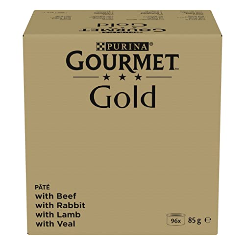 Nestlé Purina Gourmet Gold Comida Húmeda Para Gatos Pack Surtido Mousse 96 Unidades 8160 g