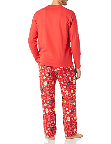 Image of Amazon Essentials Disney | Marvel | Star Wars Men's Flannel Pajama Sleep Sets