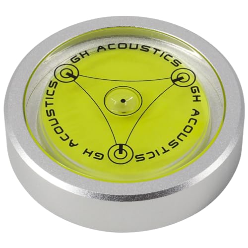 Aluminum Alloy Record Player Weight Stabilizer Turntable Weight Record Stabilizer for LP Disc Vinyl Record Flattener