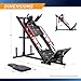 Imagen de Marcy Máquina Leg Press & Squat para Gimnasio en Casa Entrenamiento Piernas Completo con Sistema de Seguridad Estructura Resistente Prnsa de Piernas y Sentadilla Equipo Compacto Carga Máxima 270 kg