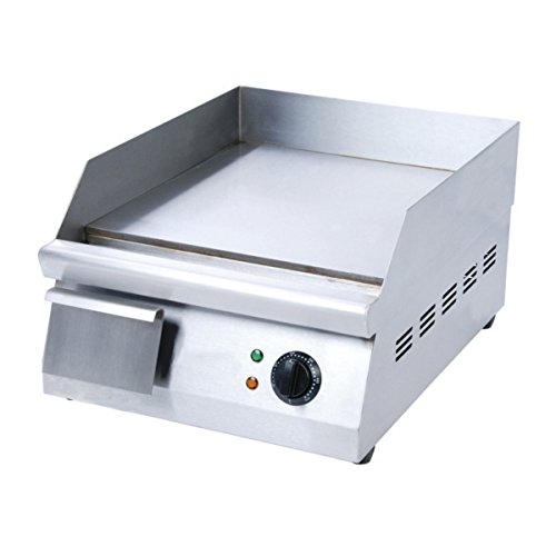 Adcraft 16'' Countertop Electric Griddle with Thermostatic Controls and Heavy Duty