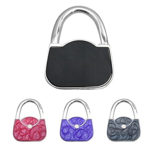 4pcs Varios colgadores de bolso diseñado gancho de mesa colgador de bolso resistente gancho de bolso para la mesa gancho de bolso para la mesa colgador de bolso para la mesa ganchos de bolso