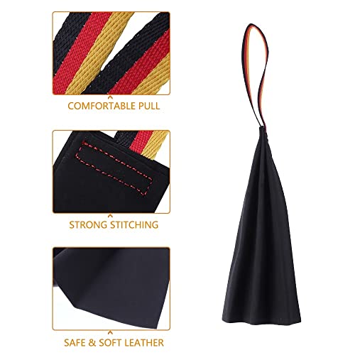 Chiffon morsure chien jouet remorqueur en cuir véritable