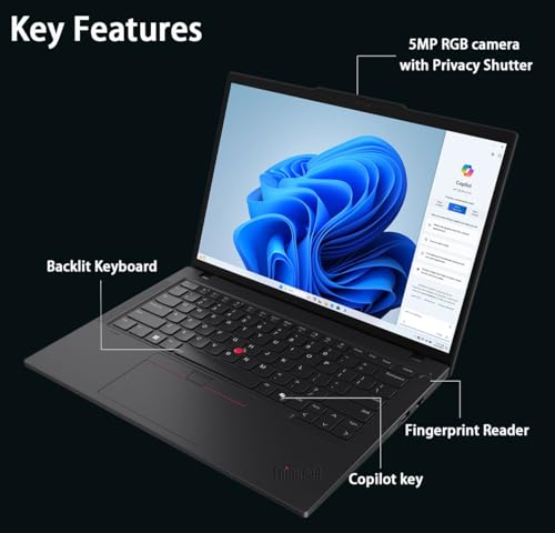 Lenovo ThinkPad T14 Gen 6 Business Laptop 14" FHD+ Intel 12-Core Ultra 5 225U 32GB DDR5 RAM 1TB SSD miniatura 5