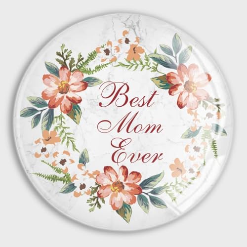 Imanes para nevera de cristal pequeños como regalo para el Día de la Madre en set de 4 2