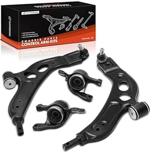 A-Premium Set of 4, Front Lower Control Arm, Control Arm Bushing, Compatible with BMW X1 2016-2022, X2 2018-2023, 228i Gran Coupe 2021-2022, 228i xDrive Gran Coupe & Mini Cooper Clubman Countryman