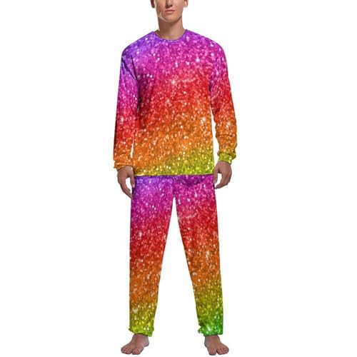 Pyjama homme manches longues arc-en-ciel une idée cadeau originale