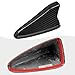 Jogon Dry Carbon Fiber Roof Antenna Cover Trim for Hyundai I30 I30N Sport 2020 2021 2022 2023 2024 2025, Shark Fin Shape Aerial with Adhesive, Automotive Top Decoration (Glossy CF)
