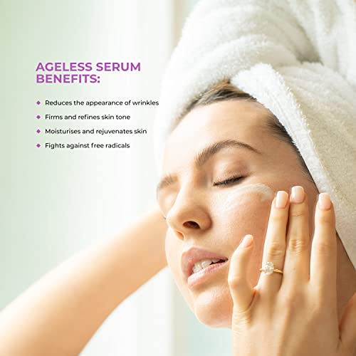 Lemon & Beaker Ageless Serum With Jasmine Essential Oil - Soothing, Restorative & Antioxidant Night Skin Serum Suitable For All Skin Types - Vegan & Cruelty-Free, 1 Fl Oz #TOP1