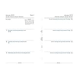 Filofax 2019 Pocket Week to View Refill, Jan 2019- Dec 2019, 4.75 x 3.25 inches (C68227-19)