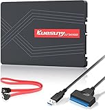 💻Umfassende Kompatibilität: interne SSD kompatibel mit Windows 11/10/8.1/8/7, Mac OS 10.4 oder höher, Linux 2.6.33 oder höher, kompatibel mit Laptops, Desktops und All-in-One Computern