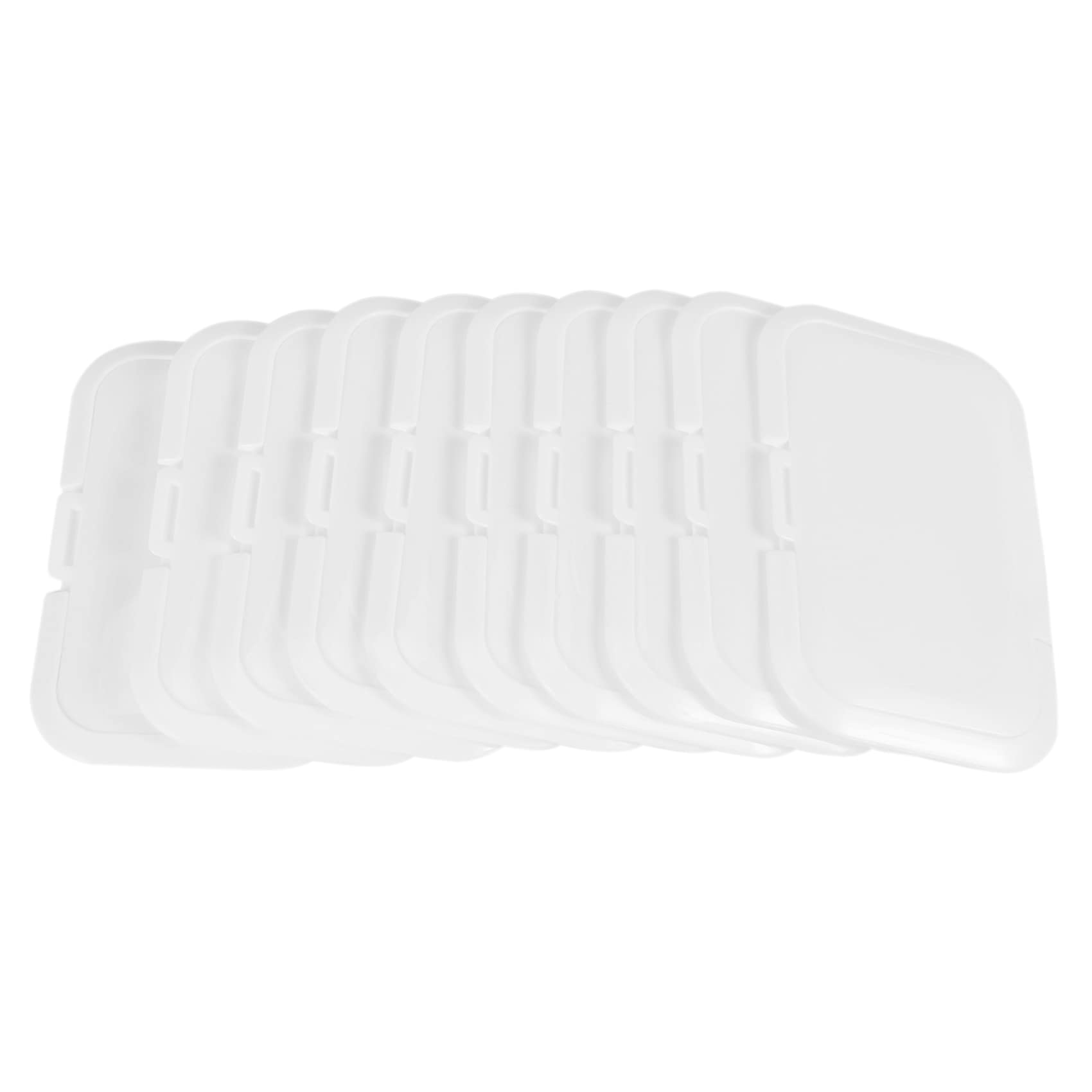 pizarra 10Pcs Reusable Baby Wipes Lid Baby Wet Wipes Cover Tissues Box Wet Paper Lid