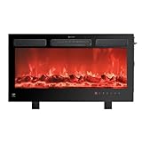 AVERA Chimenea Calefactor Eléctrica 32” con WiFi