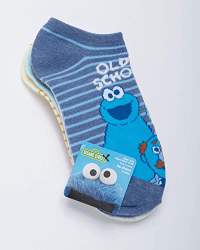 Sesame Street Women's 5 Pack No Show Ankle Socks2