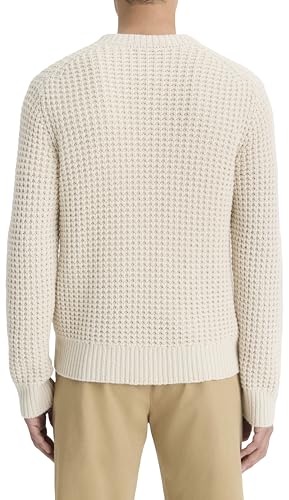 Vince Men's Macro Waffle L/S Crew3