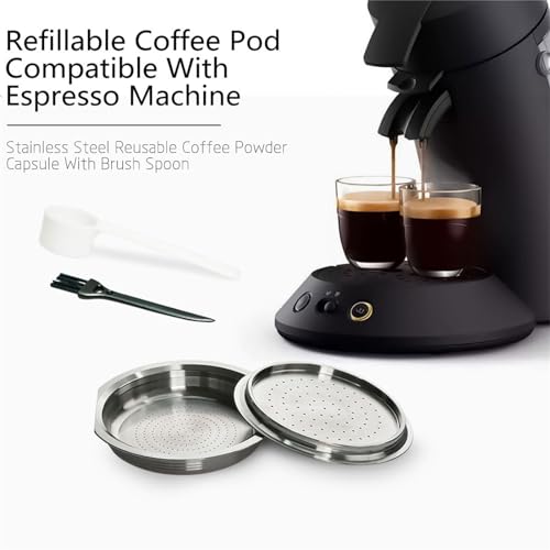 Dosettes de café réutilisables et capsules rechargeables pour machine à café - 5