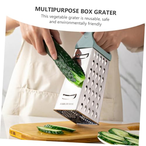 Rallador plano multiusos para queso y verduras compacto miniatura 7