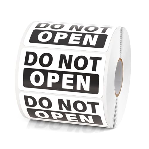 Rouleau Do Not Open de 5,1x2,5 cm pour vos enveloppes de jeux et secrets