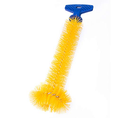 Mr. Scrappy Universal Garbage Disposal Brush, Sturdy Grip Handle, 11-Inches,Yellow by Mr. Scrappy - Used condition - US$6.74
