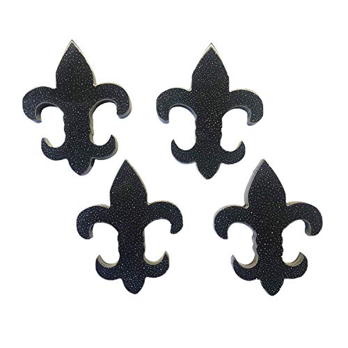 Aquatic Custom Tile Porcelain Swimming Pool Glitter Fleur De Lis Step Marker Mosaic (3
