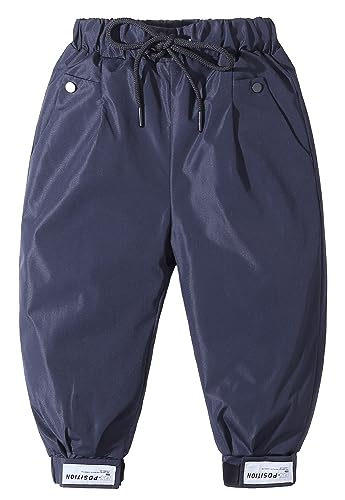 Happy Cherry Baby Boy Girl Winter Pants Waterproof Kids Warm Thicken Skiing Snowpants 0-5T