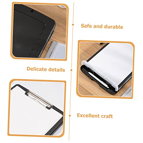 Porte-documents multifonction A4 plastique noir SHINEOFI pour protéger vos rapports professionnels - 6