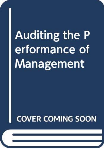 Auditing the Performance of Management