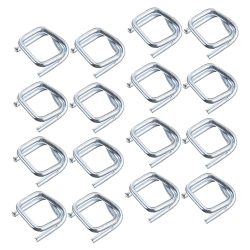 Boucles de cerclage métalliques 19mm anti-glissement PLAFOPE pour sécuriser vos colis