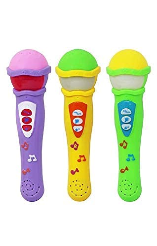 Mick, Singing Mick Toy with Lights and Clear Sound. Musical Microphone