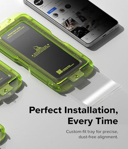 Coque Flexible Samsung S26 Ringke avec Verre Trempé de Privacité - 7