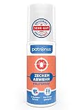 Patronus Zeckenspray ohne DEET mit pflanzlichem Wirkstoff 100ml - effektiver Zeckenschutz für Kinder & Erwachsene - Zecken Haut-Spray zur Zeckenabwehr mit Eukalyptus-Geruch