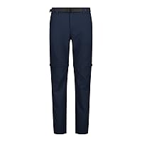 CMP Pantaloni Zip off Uomo, B. Blu.