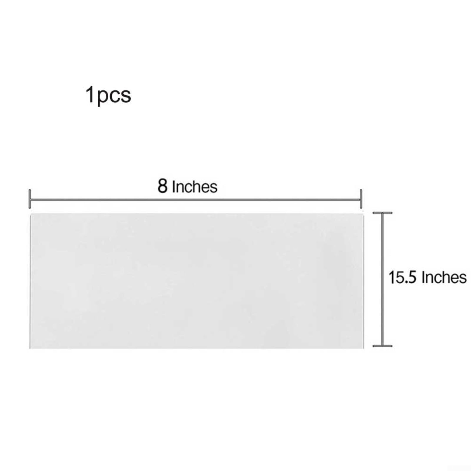 1/4 coperture magnetiche per prese d'aria, spesse pareti e soffitti, a risparmio energetico, per cucina, bagno, soggiorno, 20,3 x 39,4 cm (20,3 x 39,4 cm, 1 pezzo)