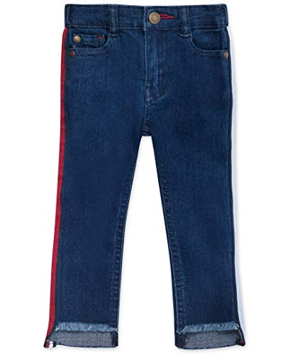 Tommy Hilfiger Baby Girls Stretch Denim Jeans, Madison Wash, 18M