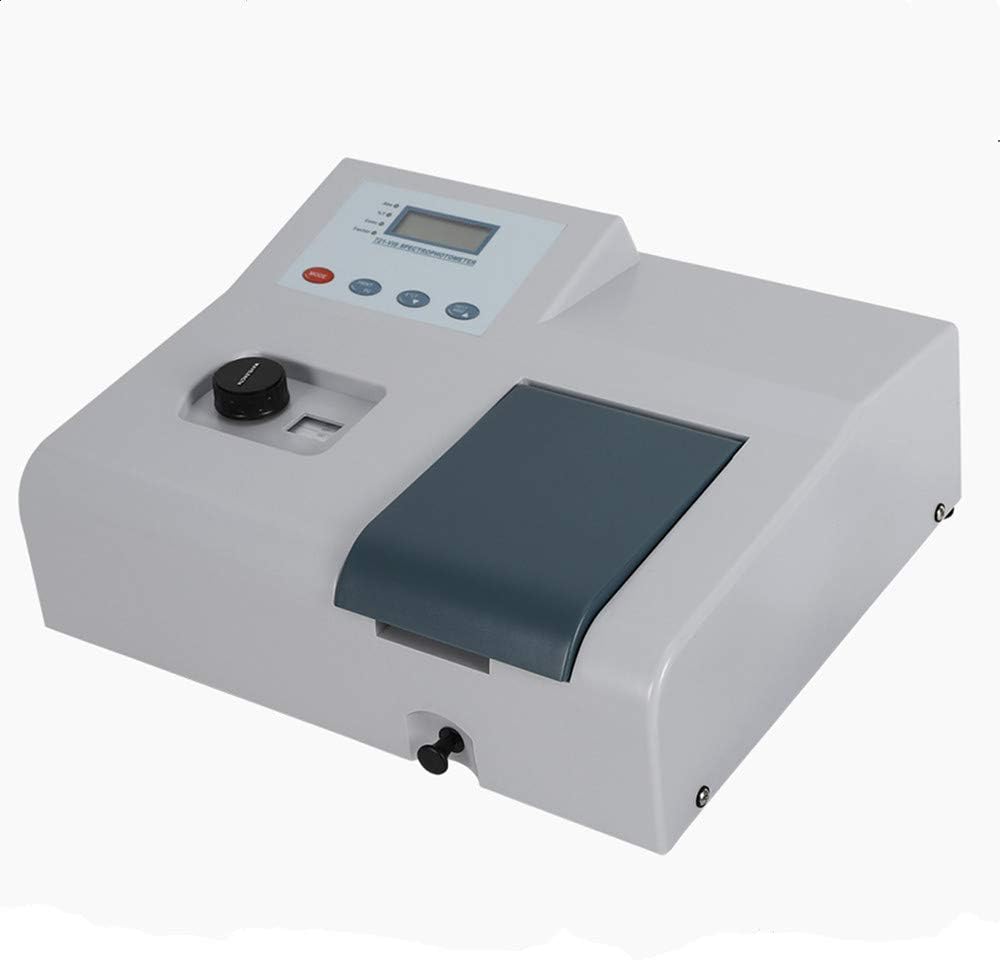 Digital Visible Spectrophotometer Lab Equipment Spectronic with Glass Cuvette