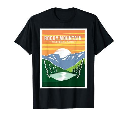 Parque Nacional Rocky Mountain Camiseta