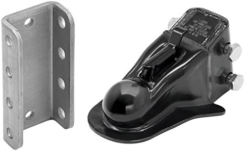 2-5/16 Inch Adjustable Stamped Coupler w/Channel and Hardware