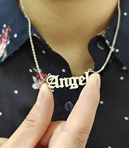 Collier couronne initiale lettre argent résistant pour adolescente - 4