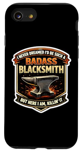 I Never Dreamed I'd Be Such A Badass BlacksmithBut Here �X�}�z�P�[�X iPhone SE (2020) / 7 / 8 �p