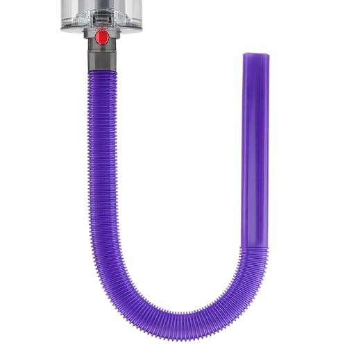 Fullclean Dryer Vent Lint Vacuum Attachments Hose for Dyson Gen 5 V15 V12 V11 V10 V8 V7 Detect Absolute Cyclone Outsize Slim Vacuum Cleaner Nozzle Crevice Flexible Dryer Lint Removal Tool Attachments