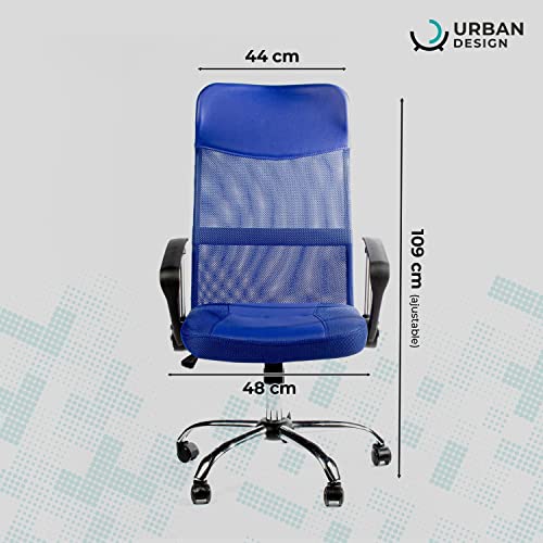 La Mejor review de Silla de oficina azul más recomendados. 3 Imagen adicional