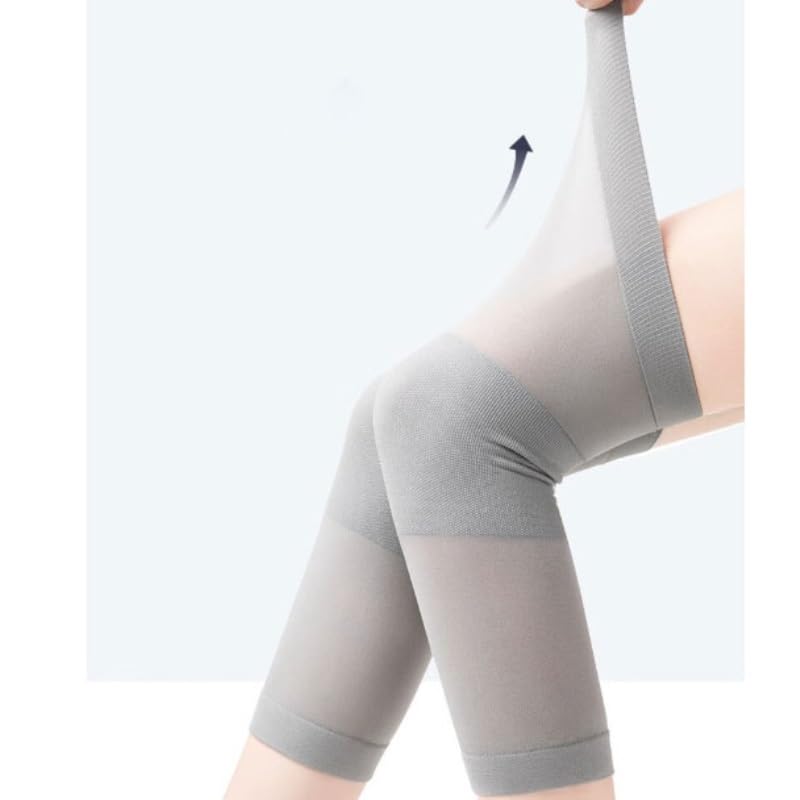 Exercise, protection Knee Pads Ultra-thin Sports Inner Wear Non-slip Extended Middle-aged and Elderly Women Men Non-slip for Fitness, cycling, running, playing football(X-Large)