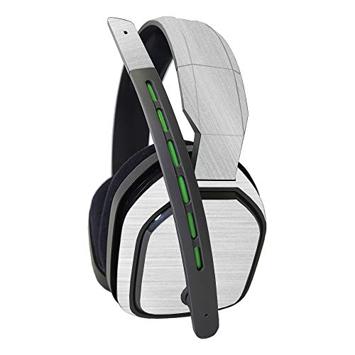 MightySkins Glossy Glitter Skin Compatible with Astro A10 Headset - Cold Steel | Protective, Durable High-Gloss Glitter Finish | Easy to Apply, Remove, and Change Styles | Made in The USA