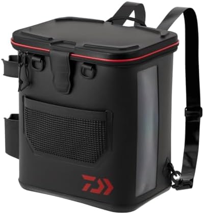 Daiwa] 28 Litre Black Grey Tackle Backpack Sports, Fitness & Outdoors