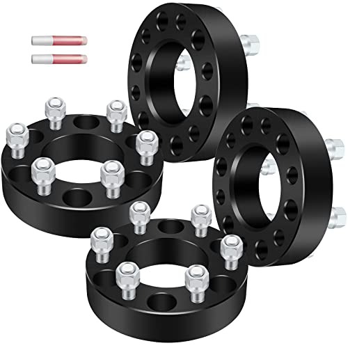 ECCPP 4X 1.5 inch 6 Lug Wheel Adapters Spacers 6x135 to 6x135 87.1mm fits for Expedition for F150 for Navigator for Mark LT with 14x2 Studs