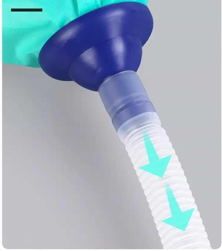 Juego de bolsas de agua de limpieza de aire acondicionado, mantiene la unidad de aire acondicionado fresca con un kit de limpieza fácil de usar