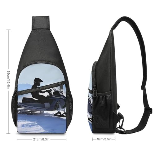 Bolso bandolera casual para senderismo y viaje unisex miniatura 2