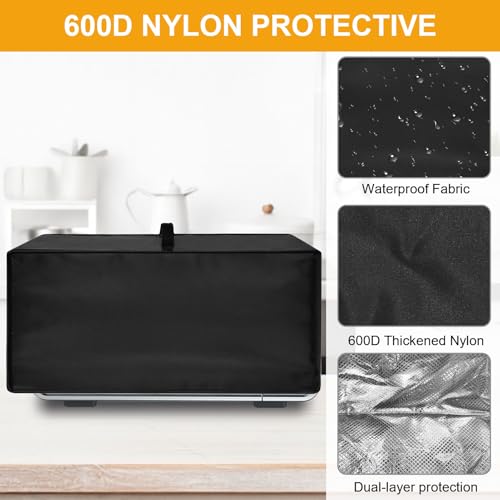 Image of Toaster Oven Air Fryer Cover, 20.5 inch*15.75 inch*8.27 inch, Heat-Resistant Waterproof Dust-proof Kitchen Appliance Covers Compatible with Ninja Foodi SP101 SP201 SP301